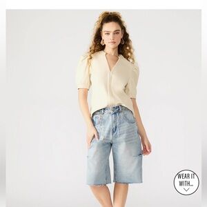Steve Madden Jane Top. Barely worn in a bone color